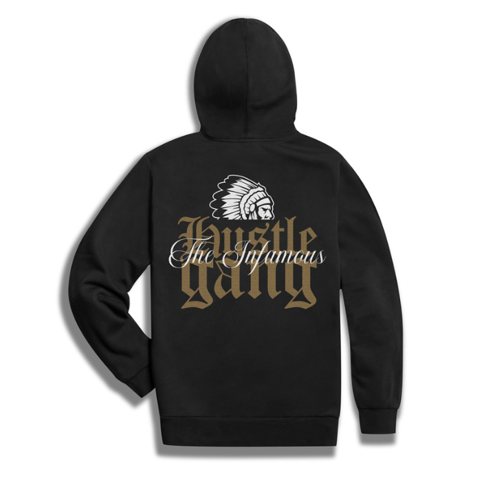 ZIP HOODY THE INFAMOUS - BLK